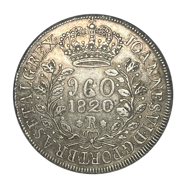 960 Réis - 1820R - Patacão
