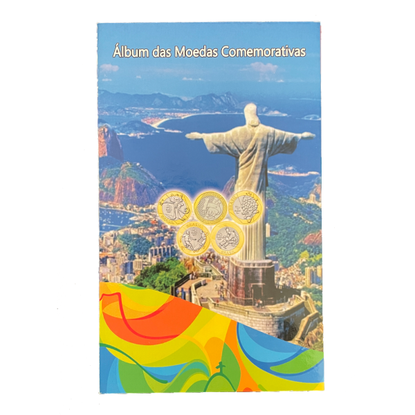 Álbum para Moedas das Olimpiadas Rio 2016
