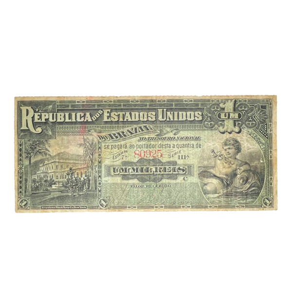 1 Mil Réis – 1890